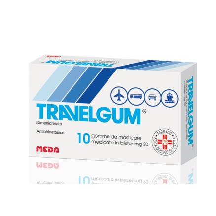 TRAVELGUM*10GOMME MAST 20MG - farmasconti.eu
