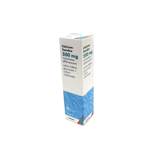 CALCIUM SANDOZ*20CPR EFF 500MG - farmasconti.eu