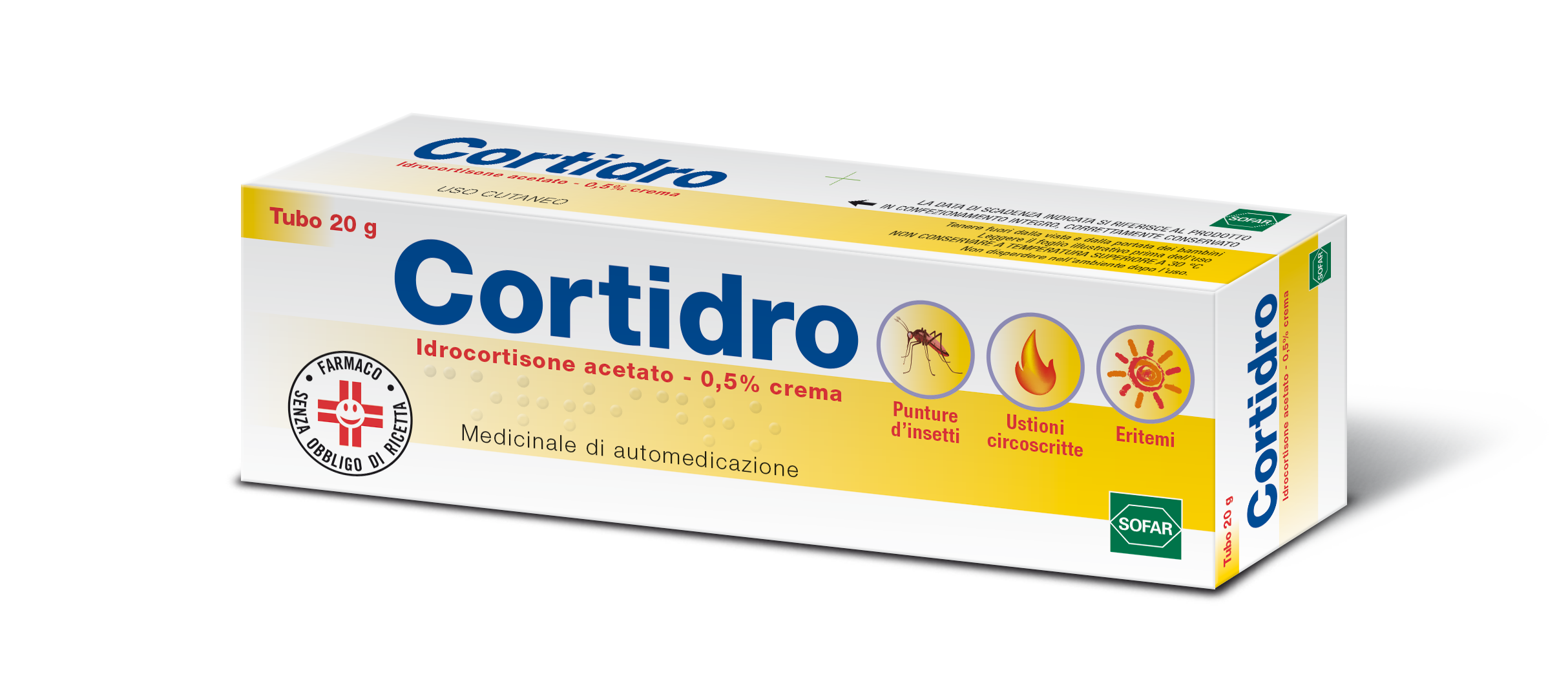 CORTIDRO*CREMA 20G 0,5% - farmasconti.eu