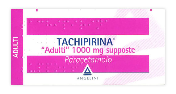 TACHIPIRINA*AD 10SUPP 1000MG - farmasconti.eu