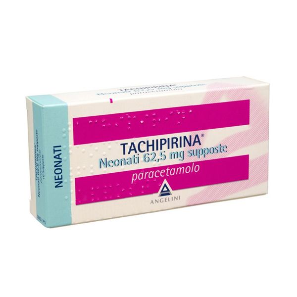 TACHIPIRINA*NEO 10SUPP 62,5MG - farmasconti.eu