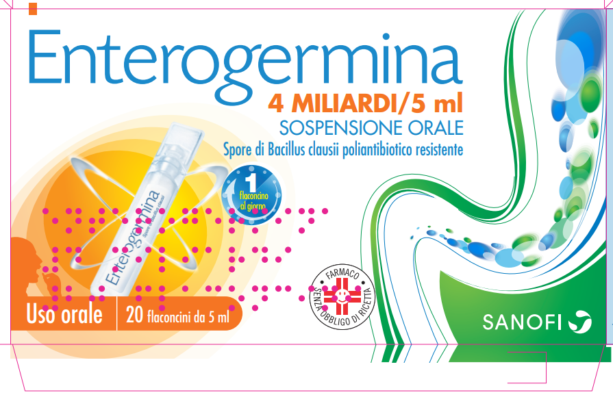 ENTEROGERMINA*OS 20FL 4MLD 5ML - farmasconti.eu