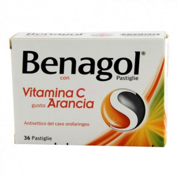 BENAGOL VIT C*36PAST ARANCIA - farmasconti.eu