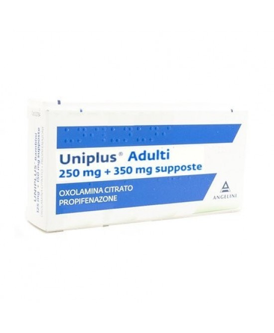 UNIPLUS*AD 10SUPP 250MG+350MG - farmasconti.eu