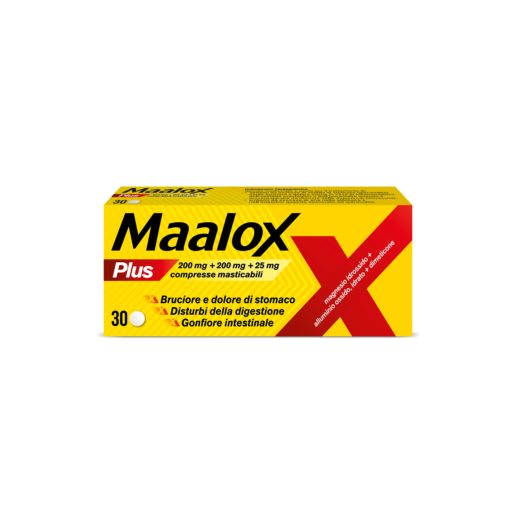 MAALOX PLUS*30CPR MAST - farmasconti.eu