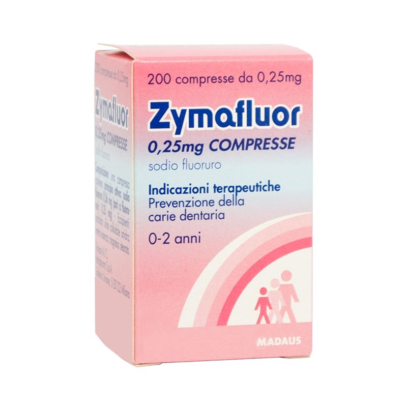 ZYMAFLUOR*200CPR 0,25MG - farmasconti.eu