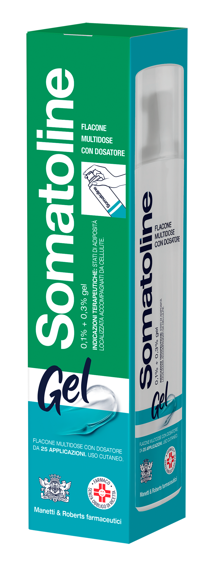 SOMATOLINE*GEL 250ML 0,15+0,3% - farmasconti.eu