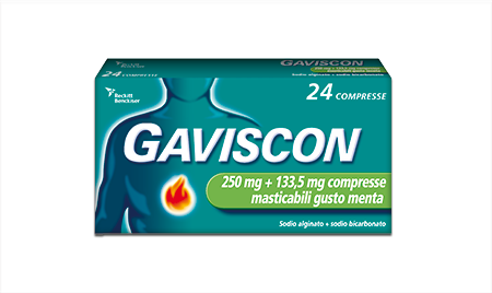 GAVISCON*24CPR MENT250+133,5MG - farmasconti.eu