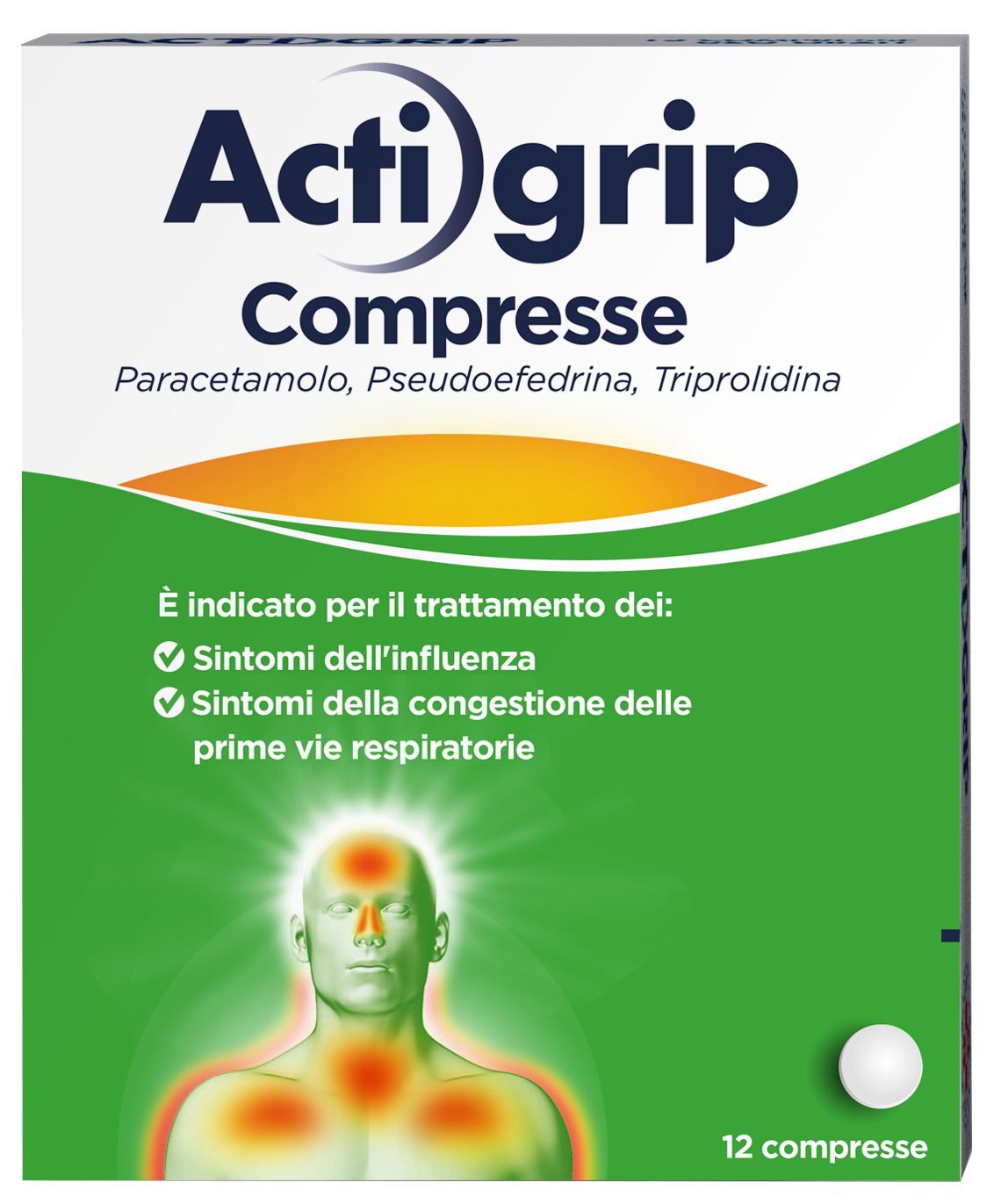 ACTIGRIP*12CPR 2,5+60+500MG - farmasconti.eu