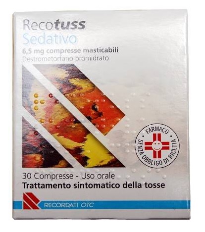 RECOTUSS SEDAT*30CPR MAST6,5MG - farmasconti.eu