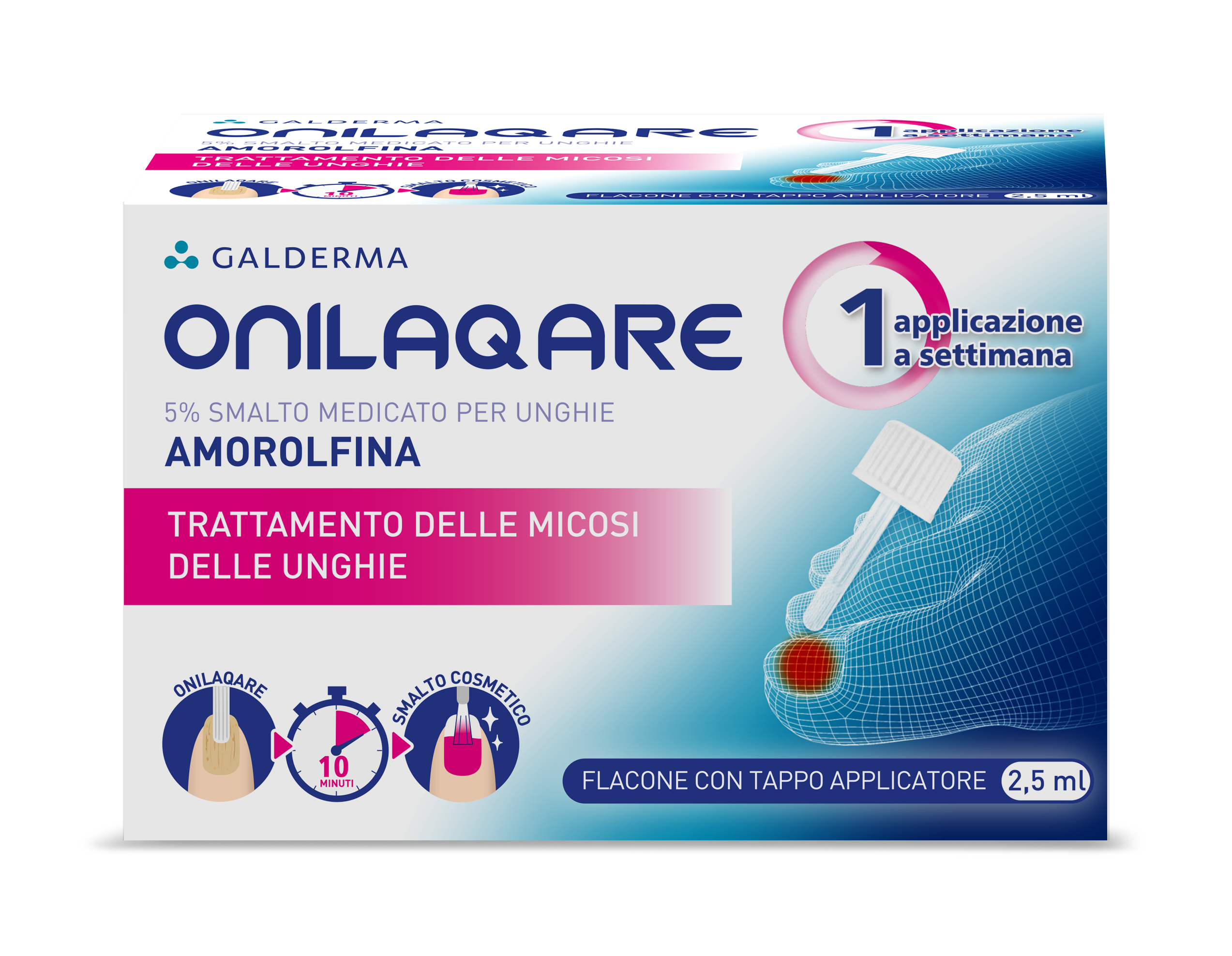 ONILAQARE*SMALTO UNGHIE 2,5ML - farmasconti.eu