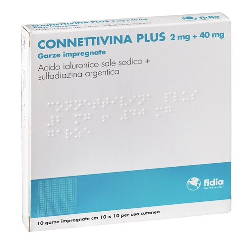 CONNETTIVINA PLUS*10GARZE10x10 - farmasconti.eu