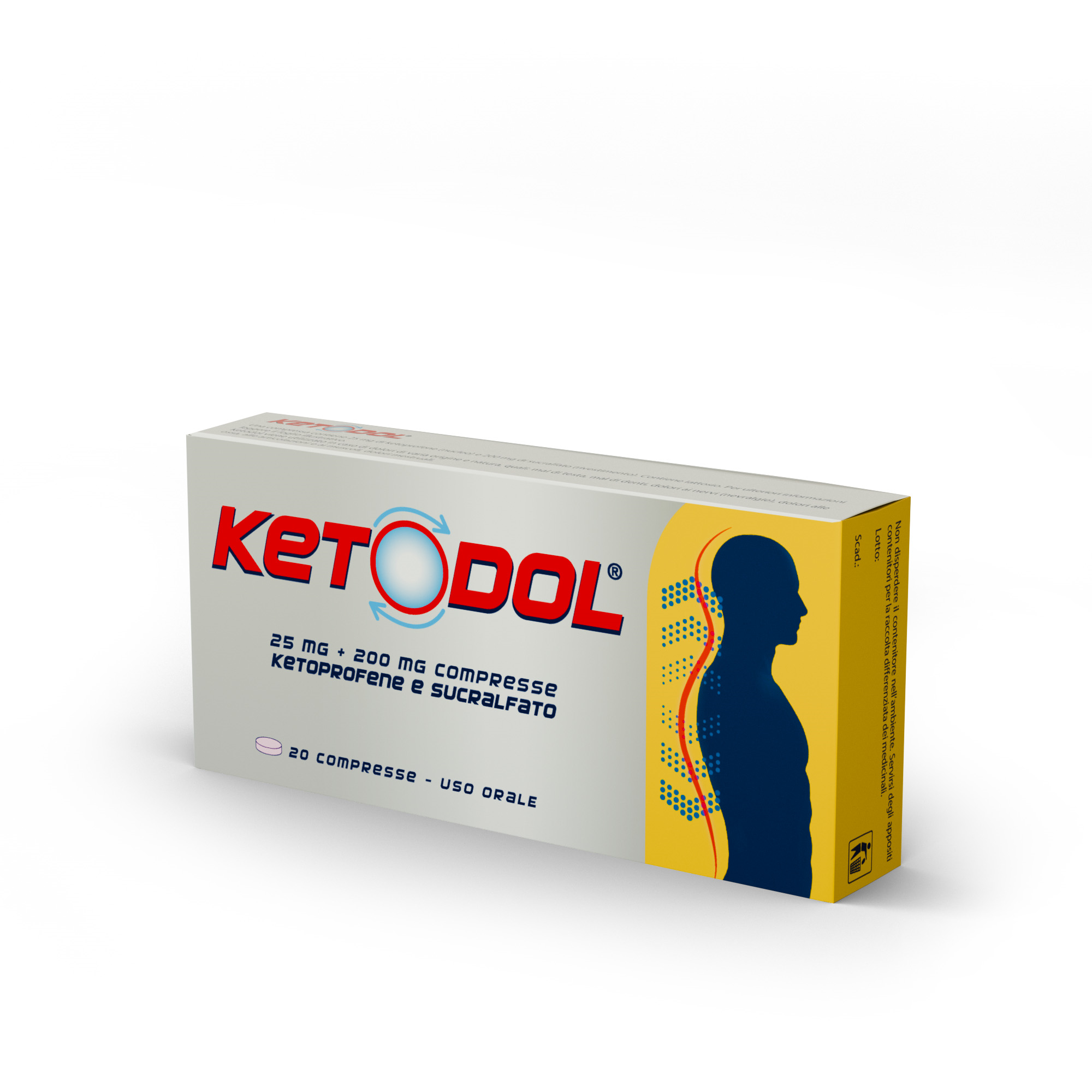 KETODOL*20CPR 25MG+200MG - farmasconti.eu