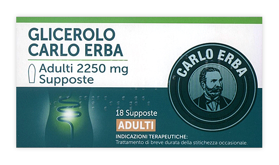 GLICEROLO*AD 18SUPP 2250MG - farmasconti.eu