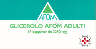 GLICEROLO AFOM*AD 18SUPP2250MG - farmasconti.eu