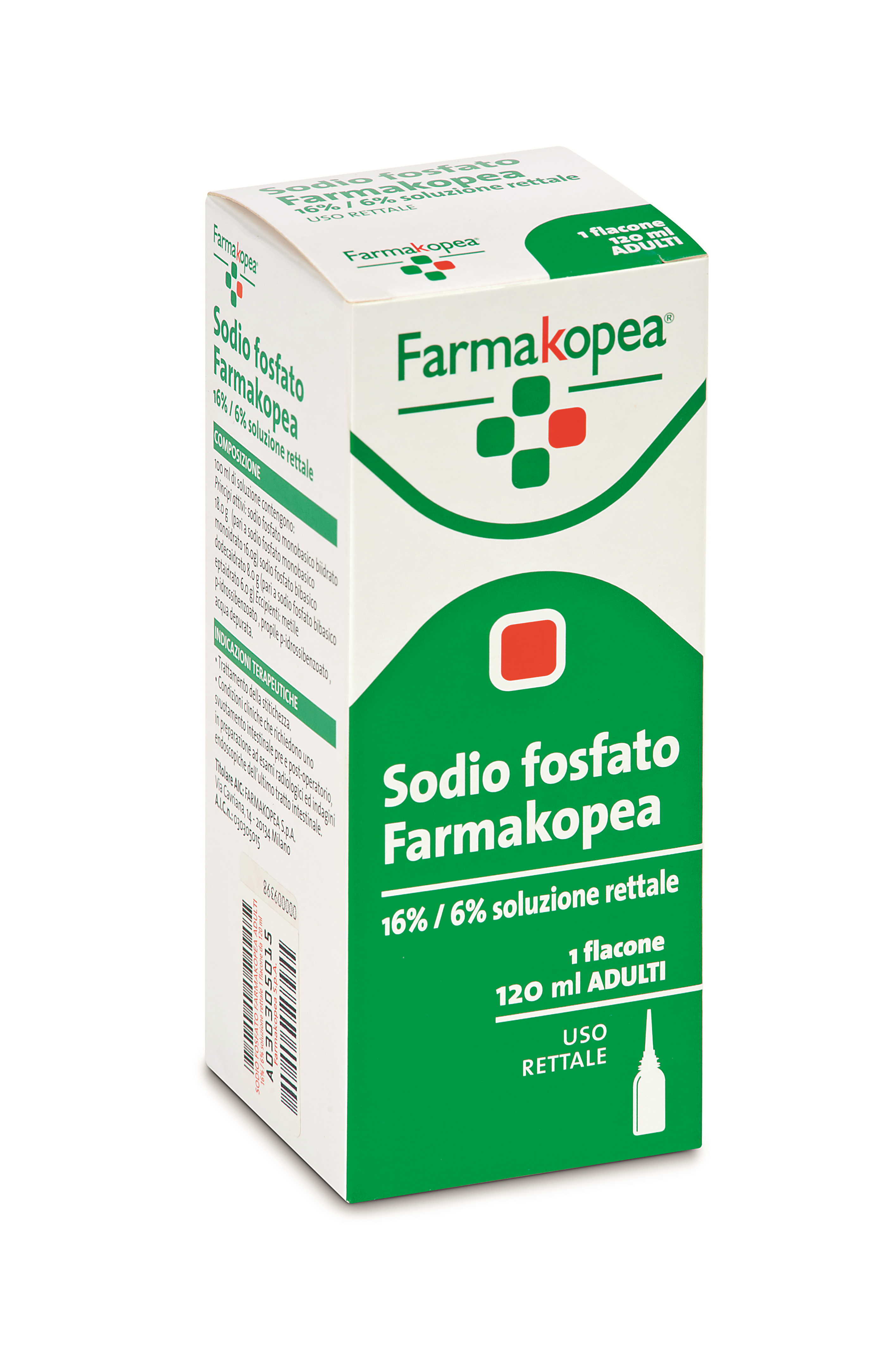 SODIO FOSFATO FA*RETT 120ML - farmasconti.eu
