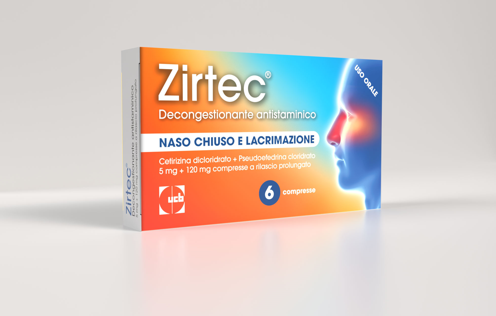 ZIRTEC DECONG ANT*6CPR 5+120MG - farmasconti.eu