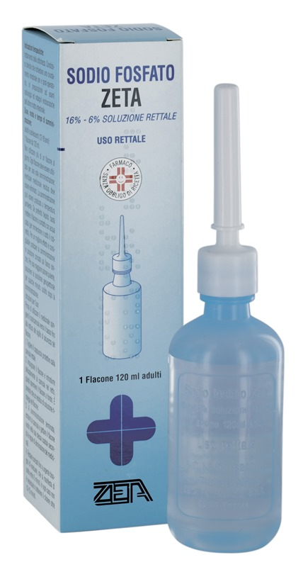 SODIO FOSFATO ZETA*RETT 120ML - farmasconti.eu