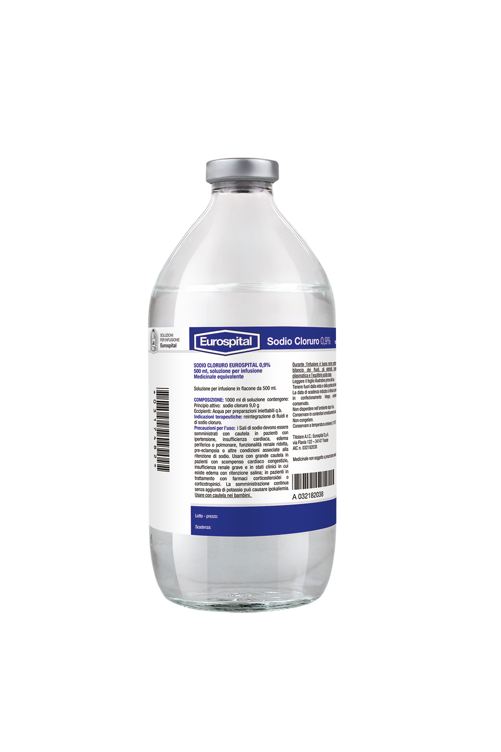 SODIO CLORURO EUROS*0,9% 250ML - farmasconti.eu
