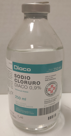 SODIO CLORURO DIACO*0,9% 250ML - farmasconti.eu