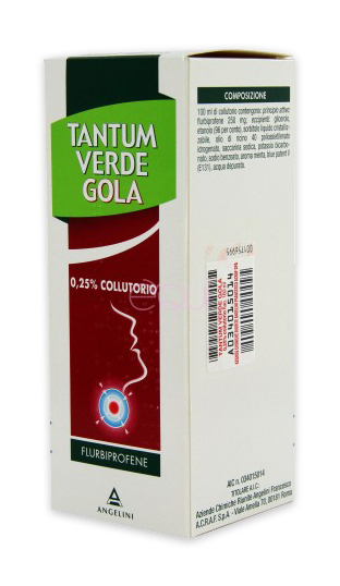 TANTUM VERDE GOLA*COLLUT 160ML - farmasconti.eu