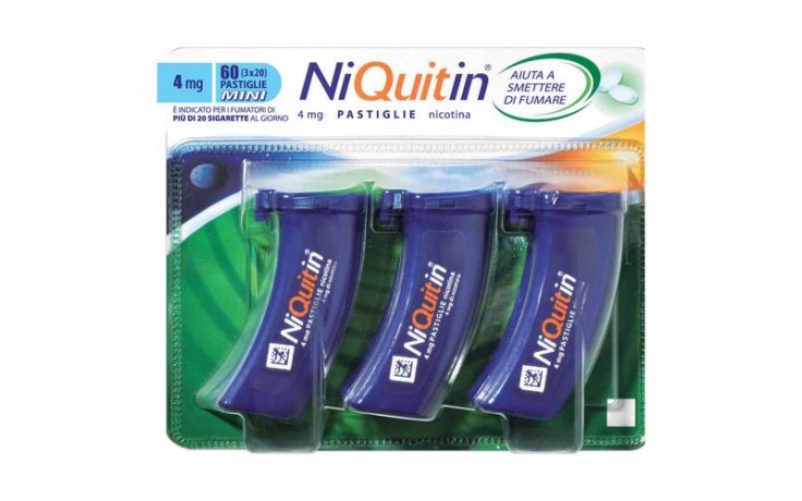 NIQUITIN*60PASTL 4MG MENTA FL - farmasconti.eu