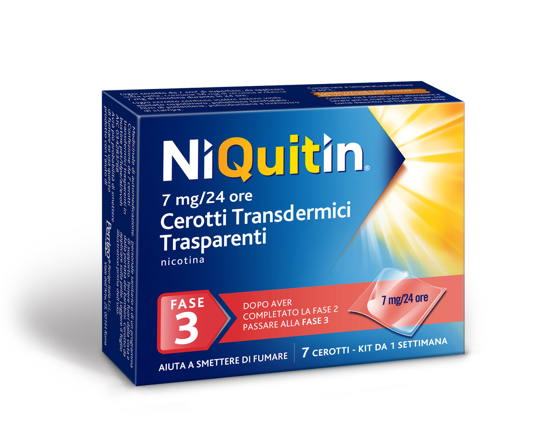 NIQUITIN*7CER TRANSD 7MG/24H - farmasconti.eu