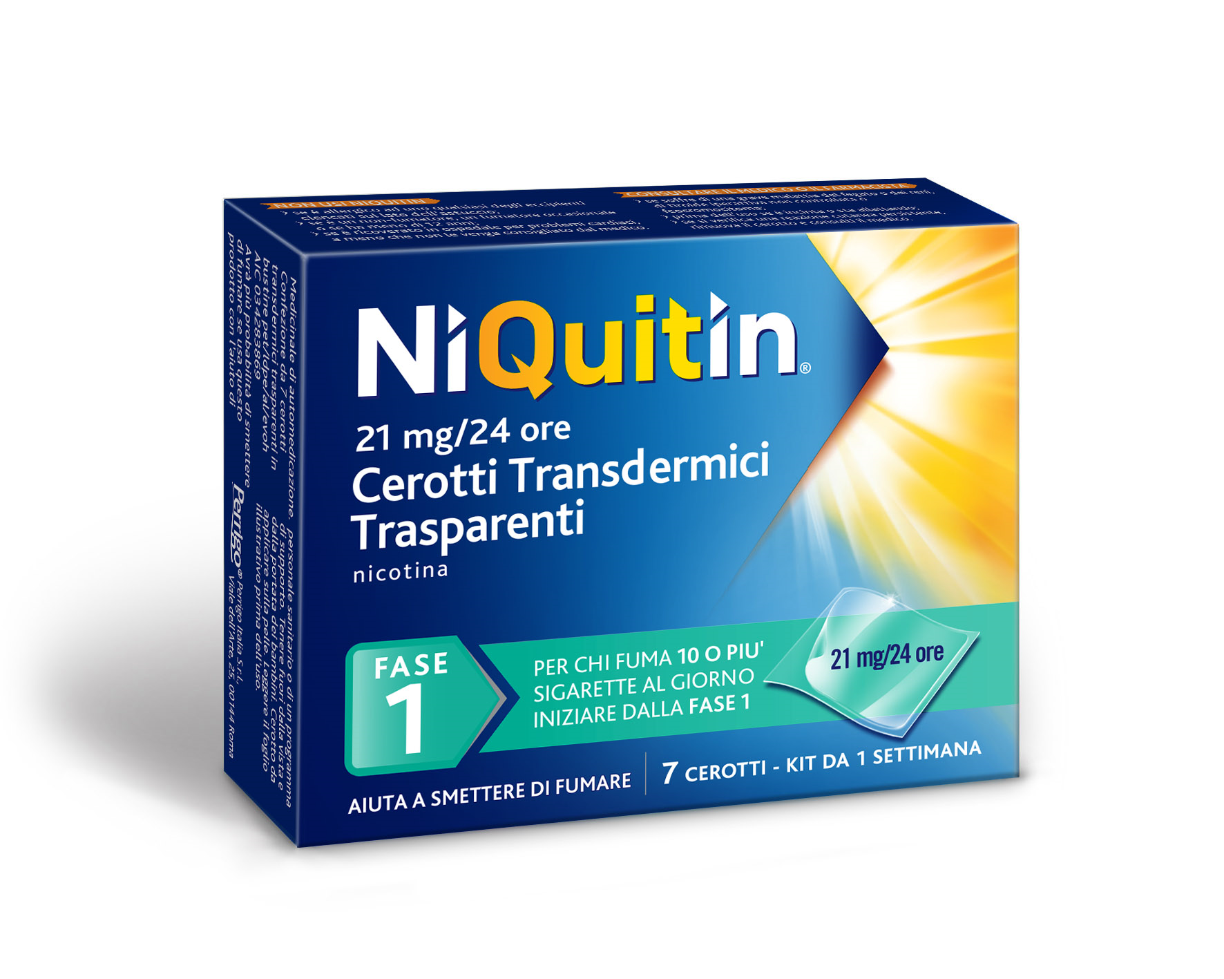 NIQUITIN*7CER TRANSD 21MG/24H - farmasconti.eu