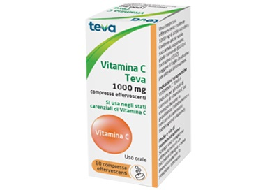 VITAMINA C TEVA*10CPR EFF 1G - farmasconti.eu