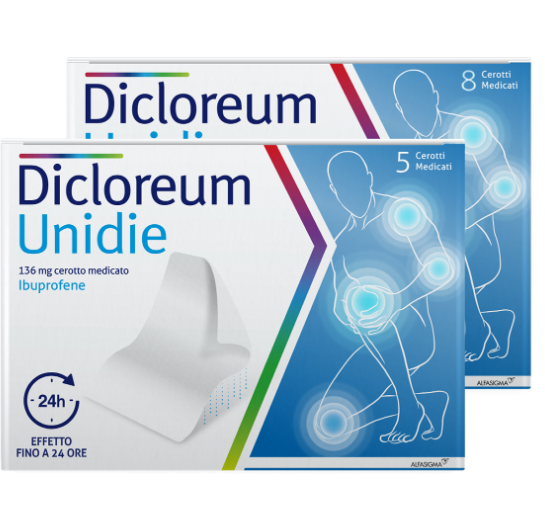 DICLOREUM UNIDIE*8CER 136MG24H - farmasconti.eu