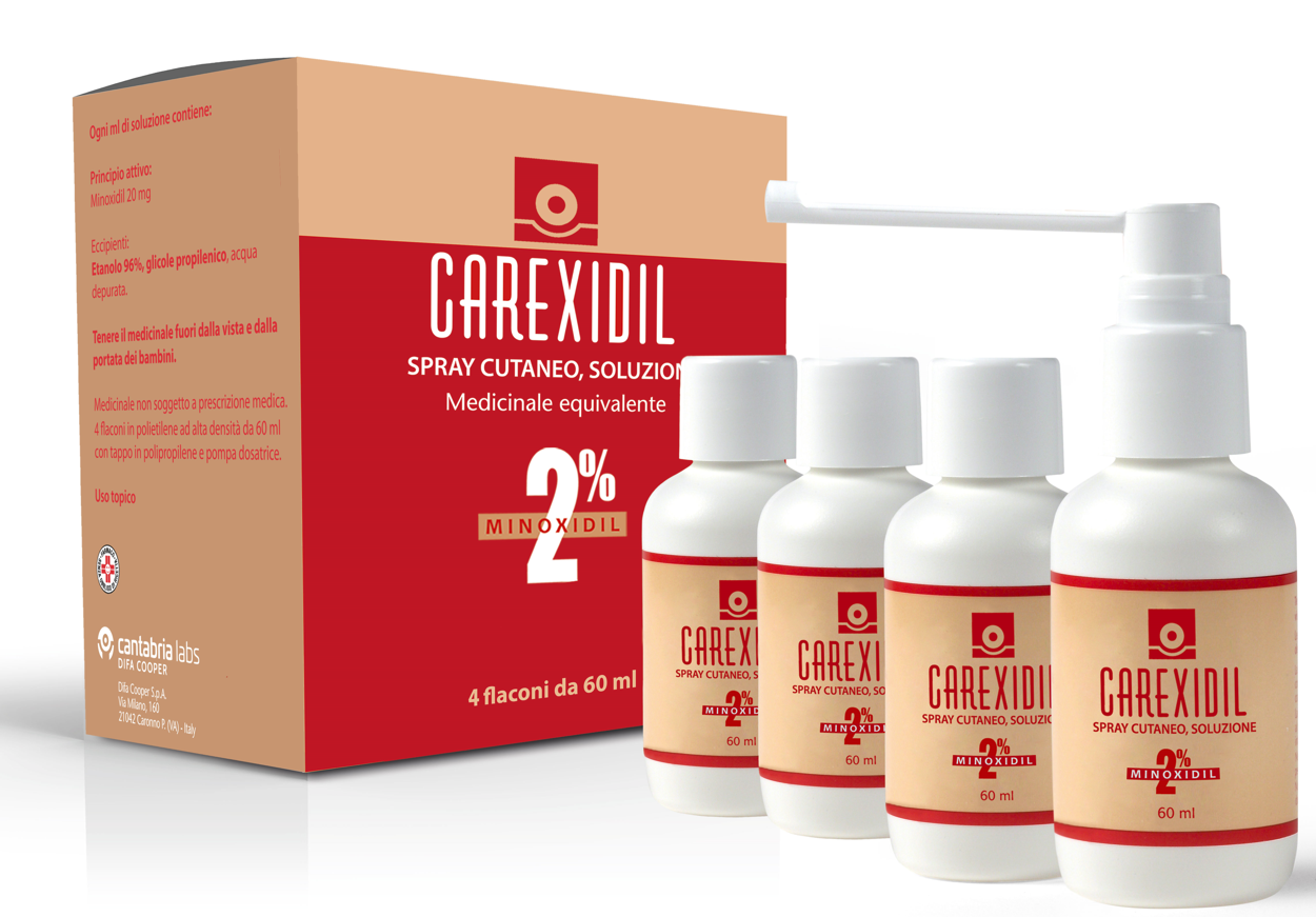 CAREXIDIL*4FL SOLUZ CUT 60ML2% - farmasconti.eu