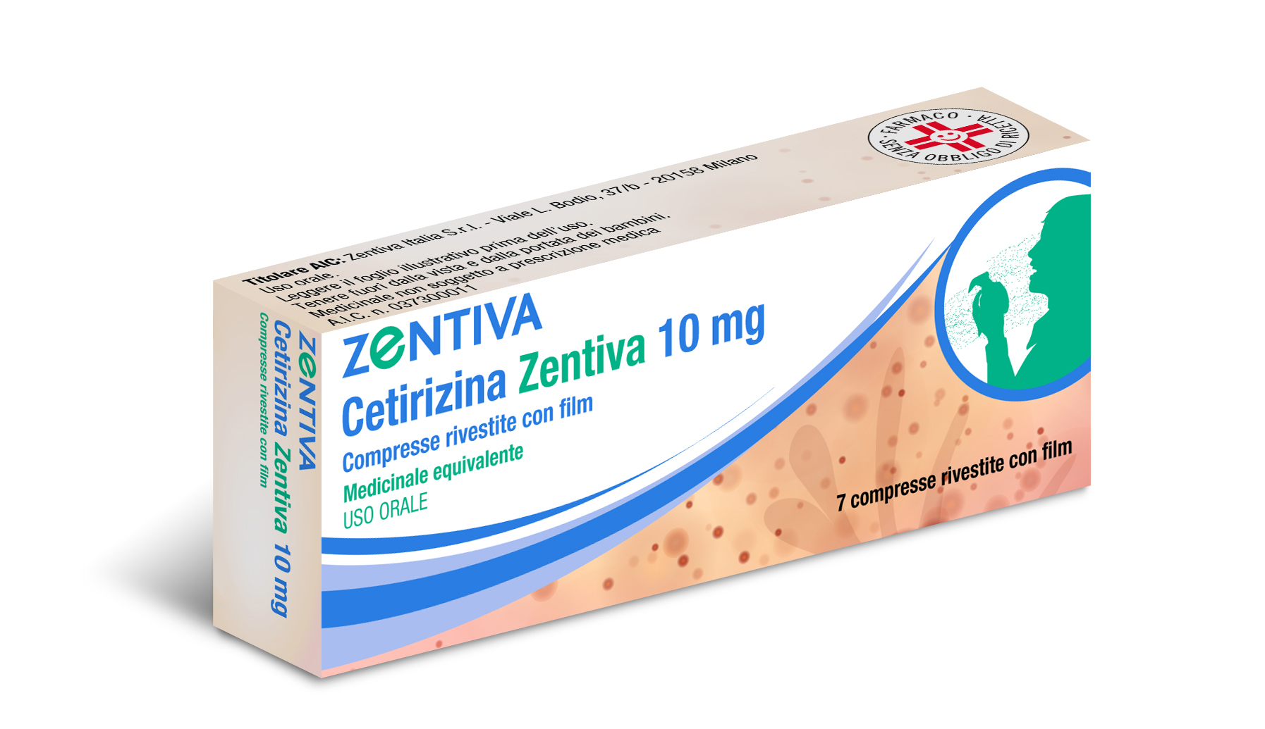 CETIRIZINA ZENT*7CPR RIV 10MG - farmasconti.eu