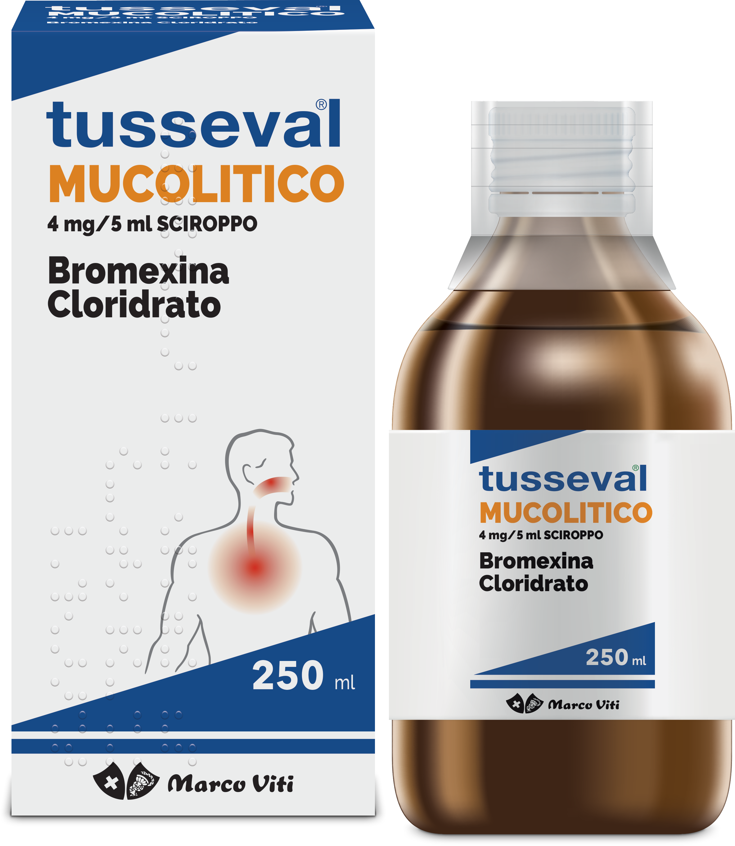 TUSSEVAL MUCOLITICO*SCIR 250ML - farmasconti.eu