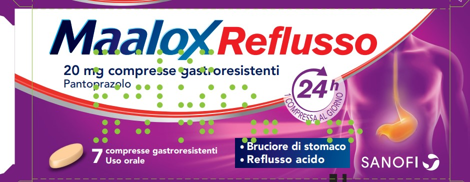 MAALOX REFLUSSO*7CPR 20MG - farmasconti.eu