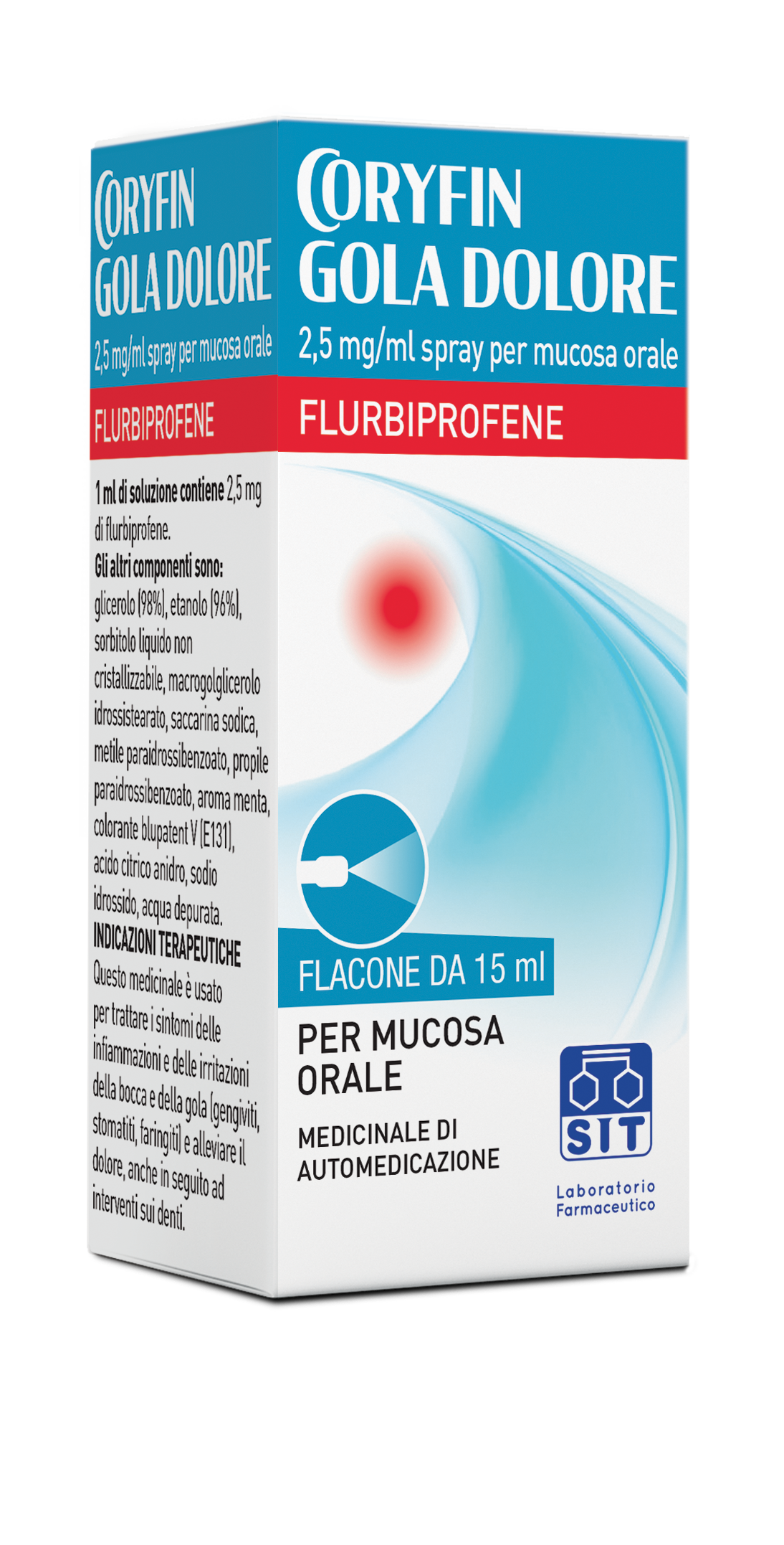 CORYFIN GOLA DOLORE*SPRAY 15ML - farmasconti.eu