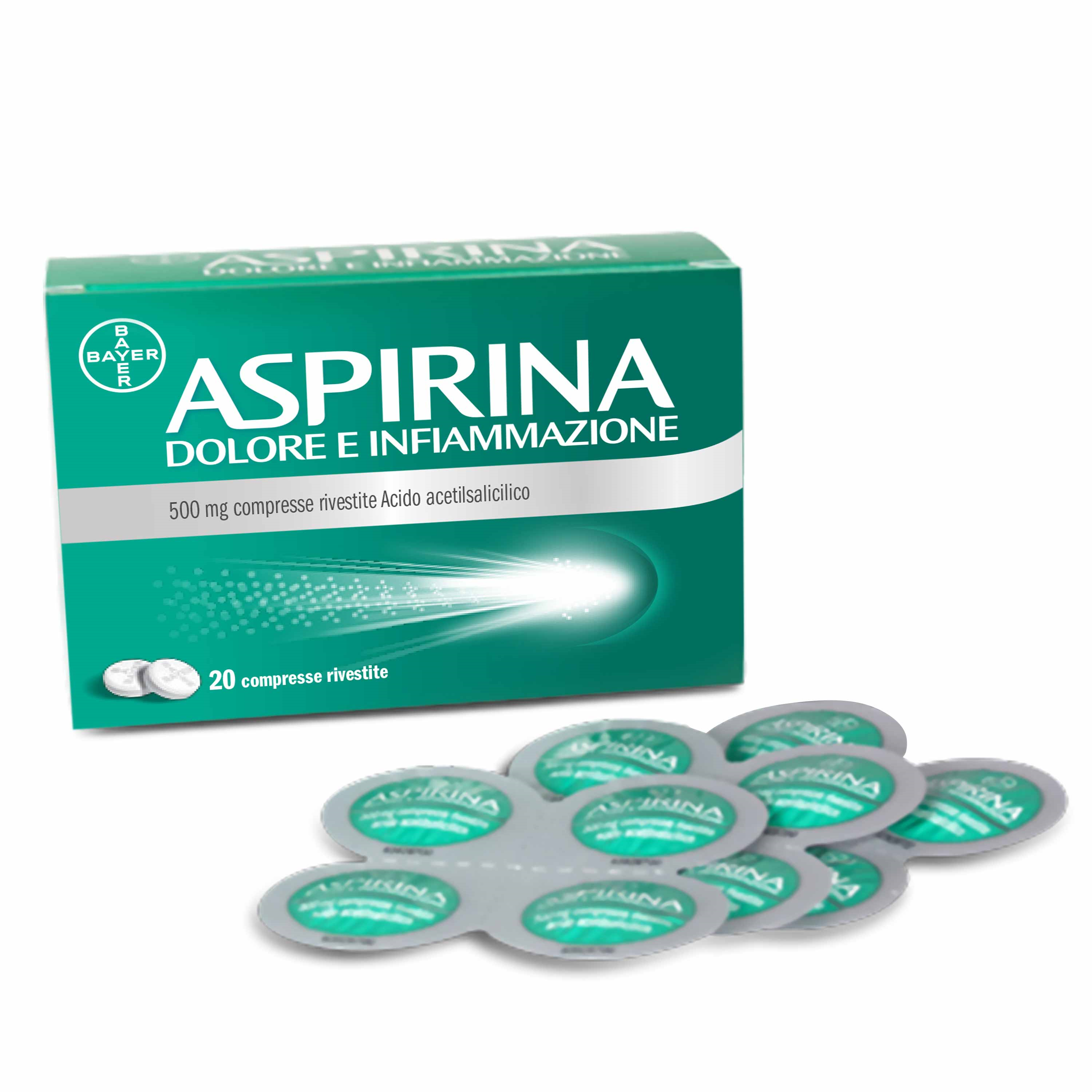 ASPIRINA DOLORE INF*20CPR500MG - farmasconti.eu