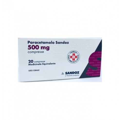 PARACETAMOLO SAND*20CPR 500MG - farmasconti.eu