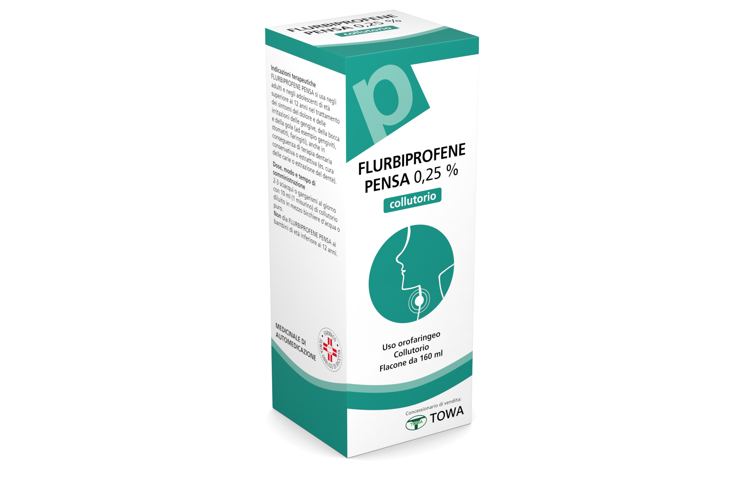 FLURBIPROFENE PE*COLLUT 160ML - farmasconti.eu
