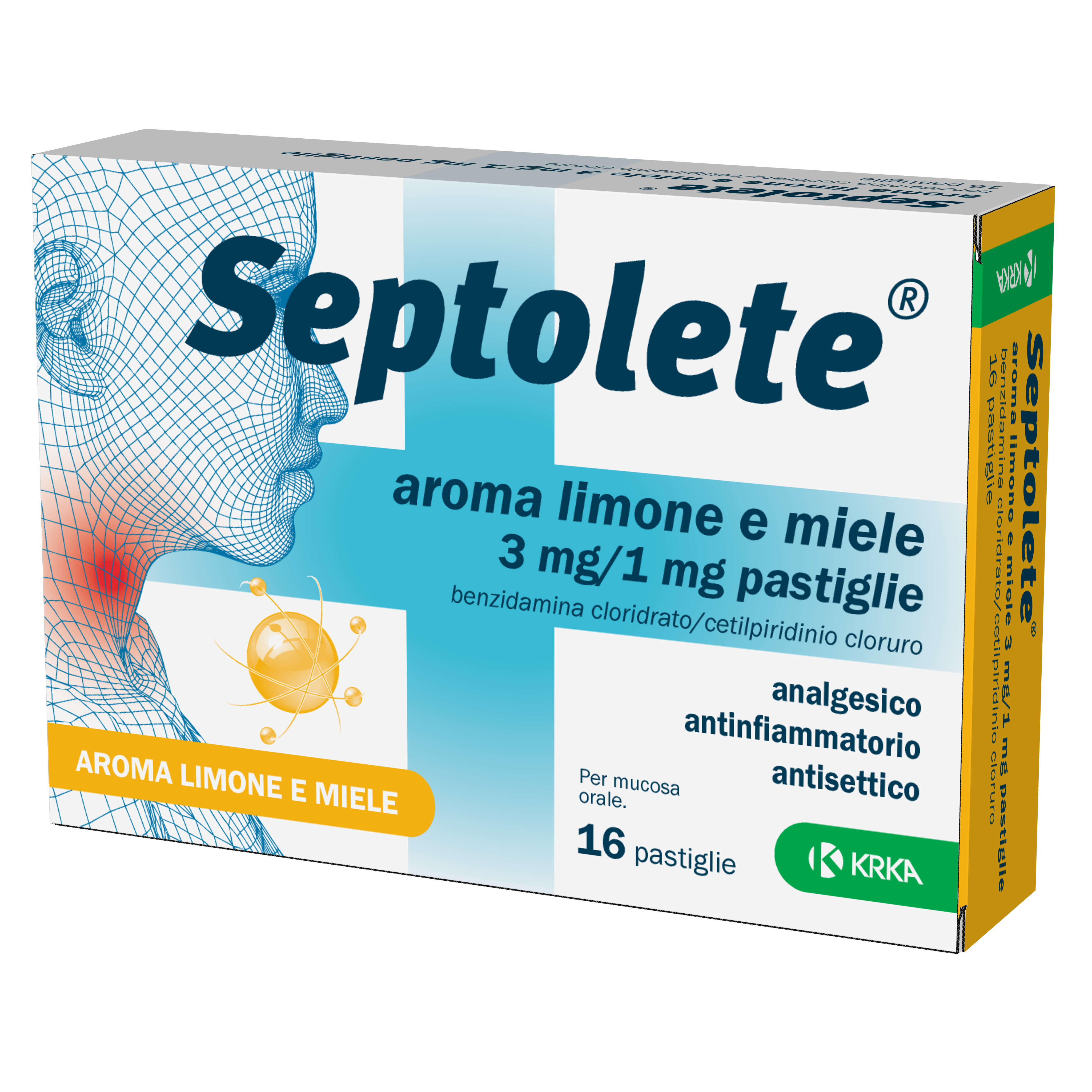 SEPTOLETE*16PAST 3+1MG LIM MIE - farmasconti.eu
