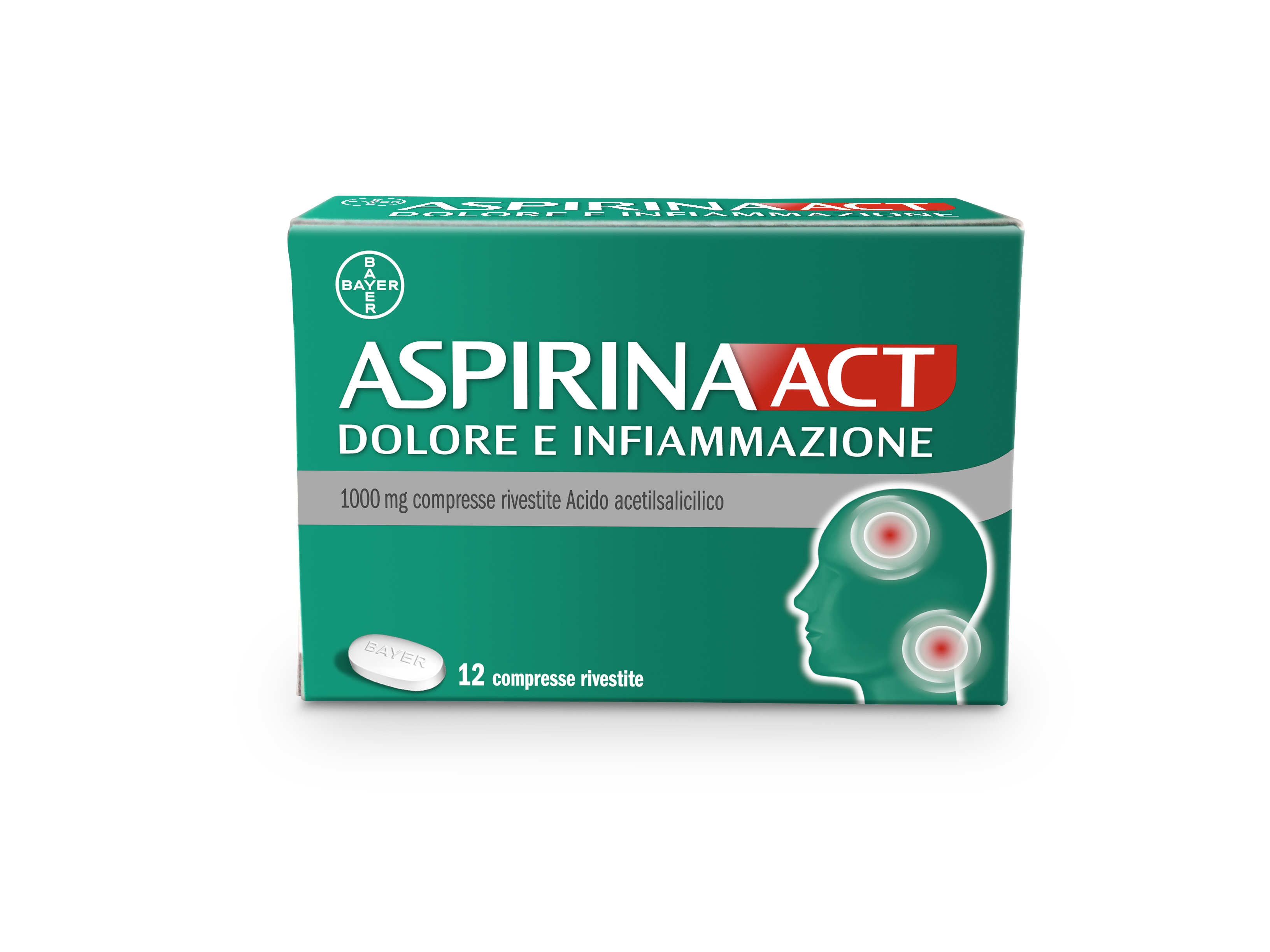 ASPIRINAACT DOL INF*12CPR 1G - farmasconti.eu