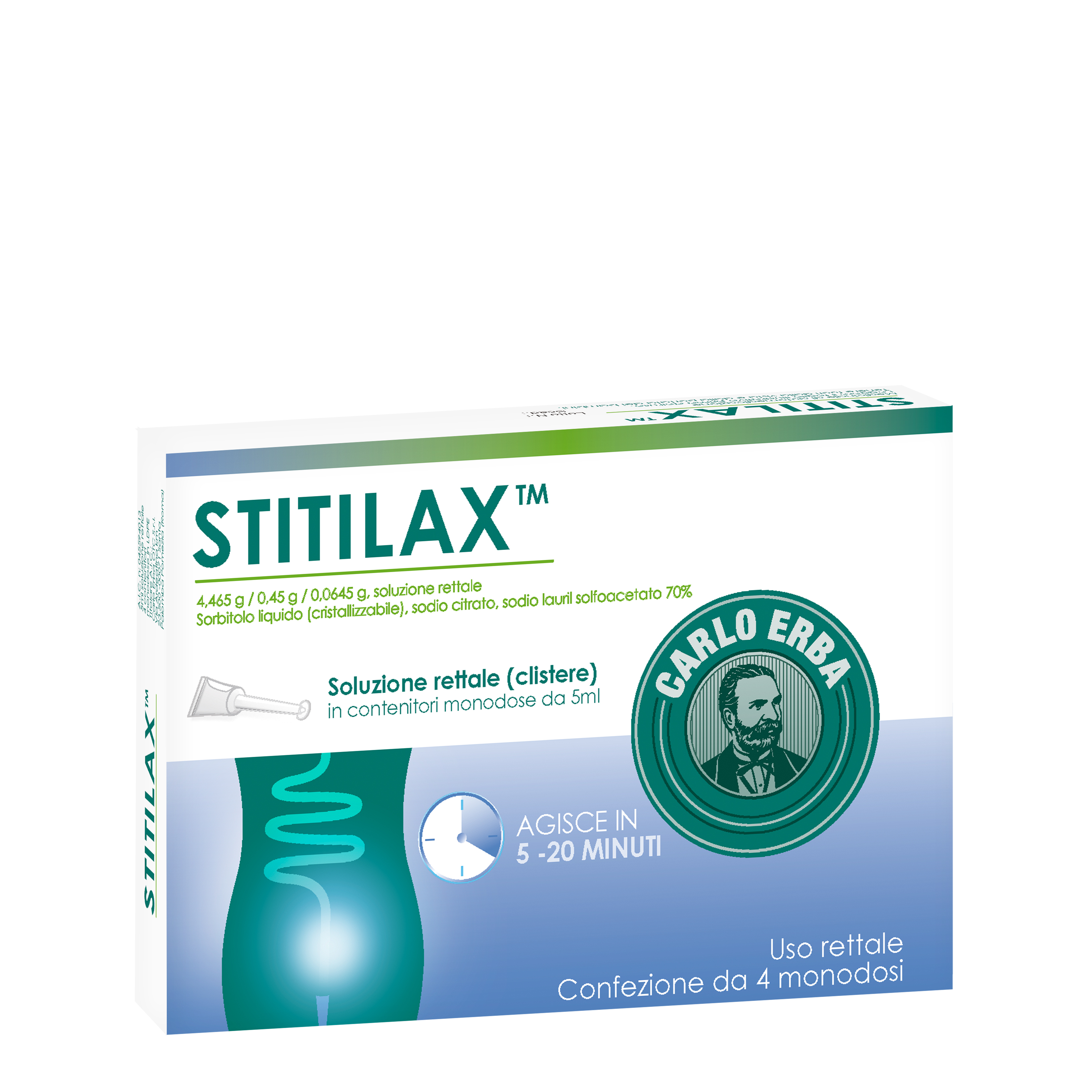 STITILAX*RETT SOL 4FL MONO 5ML - farmasconti.eu