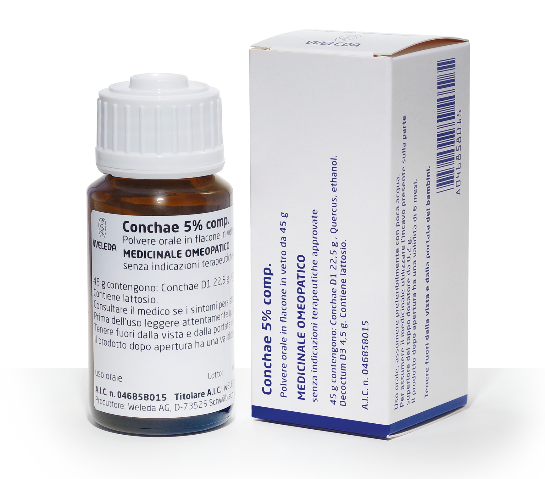 CONCHAE 5% COMP*OS POLV 45G - farmasconti.eu