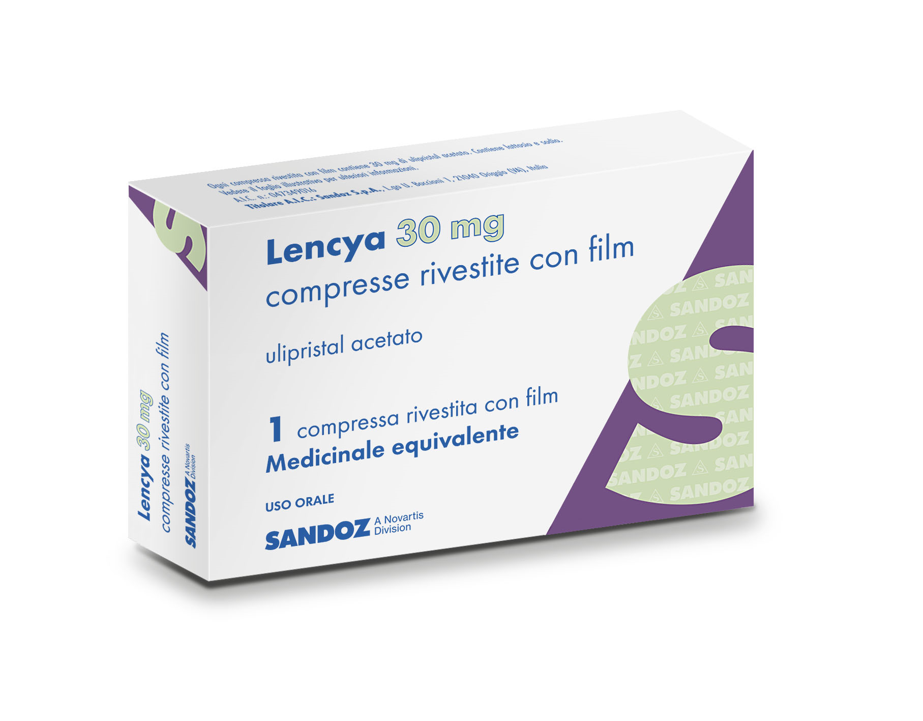 LENCYA*1CPR RIV 30MG - farmasconti.eu