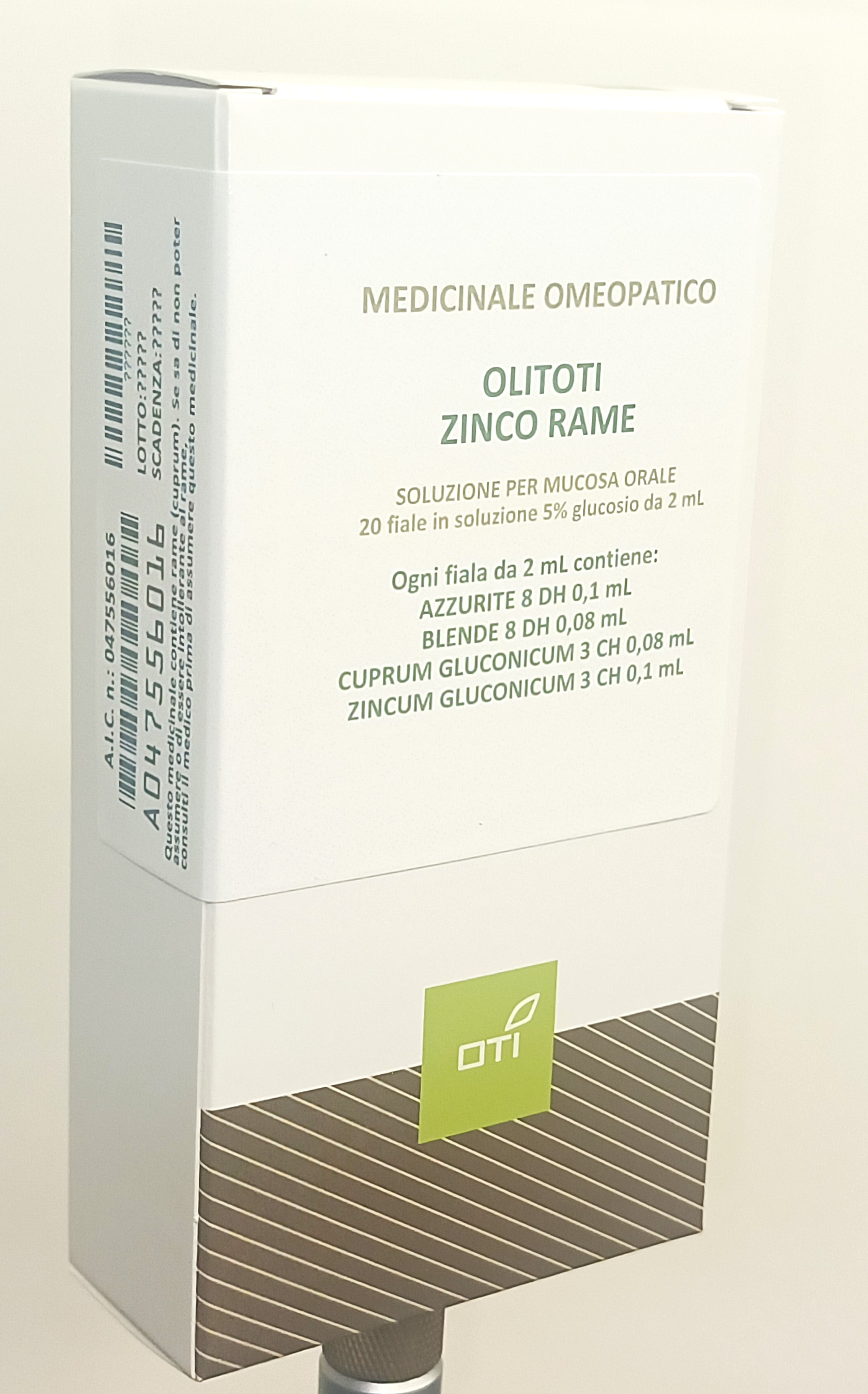 OLITOTI ZINCO RAME*OS 20F 2ML - farmasconti.eu