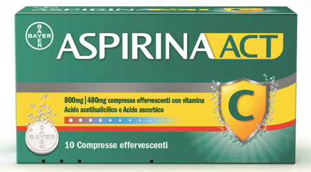 ASPIRINAACT*10CPR EFF800+480MG - farmasconti.eu