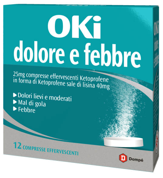 OKI DOLORE E FEBBRE*12CPR EFF - farmasconti.eu