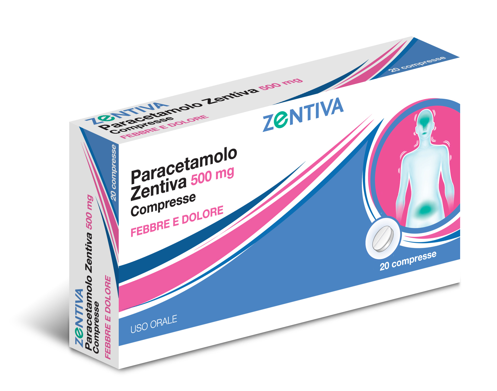 PARACETAMOLO ZEN*20CPR 500MG - farmasconti.eu