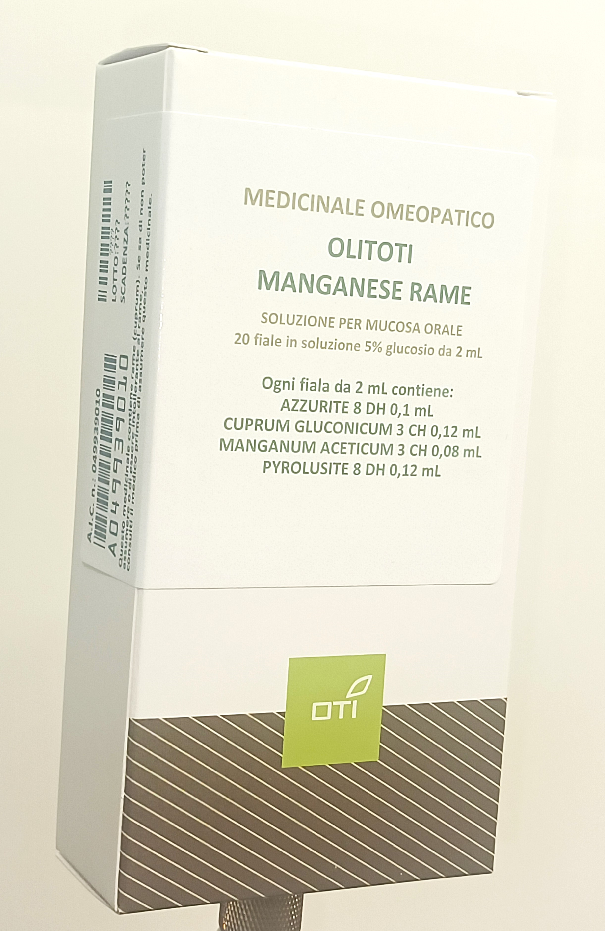 OLITOTI MANGANESE RAME*OS 20F - farmasconti.eu