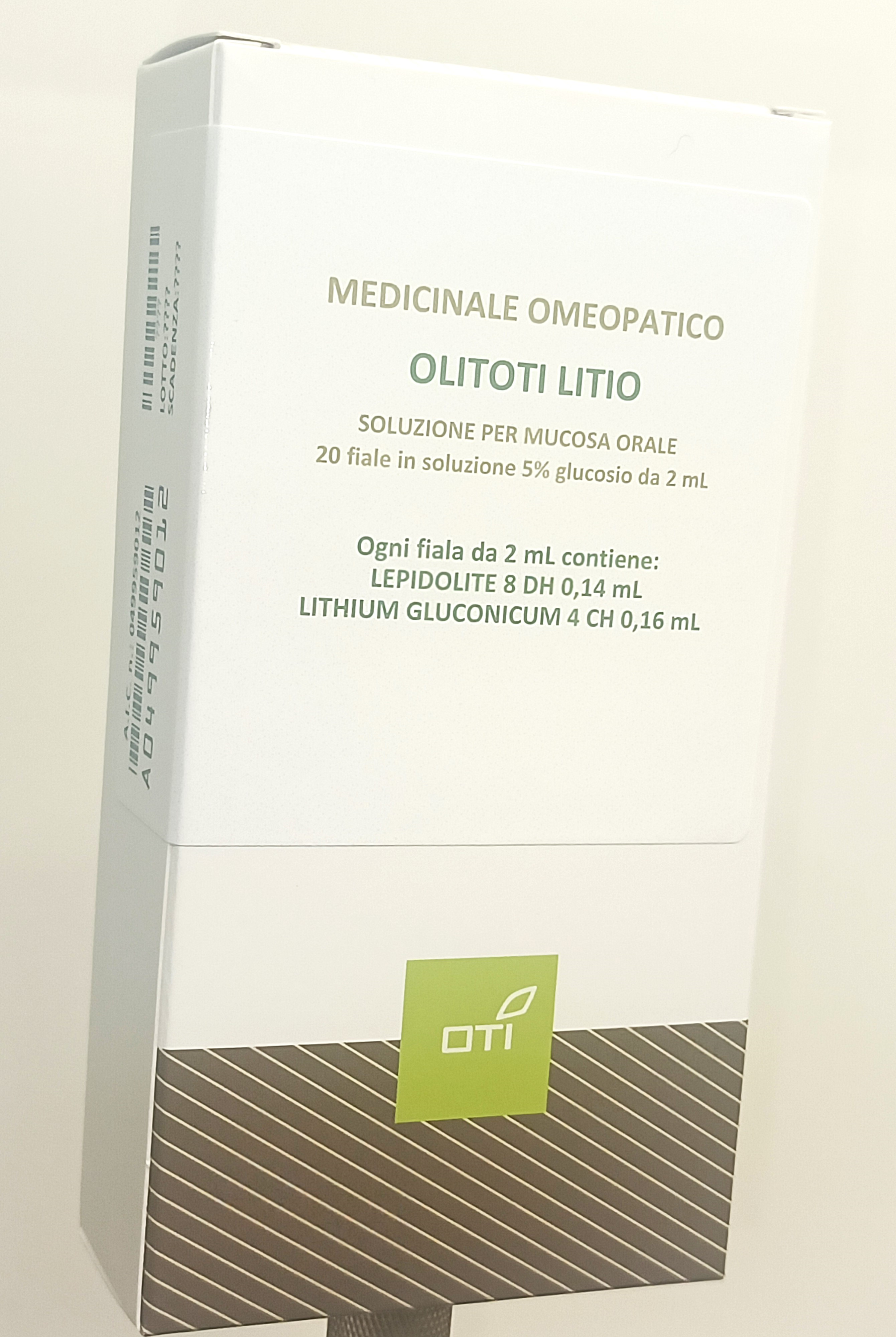 OLITOTI LITIO*OS 20F 5% 2ML - farmasconti.eu