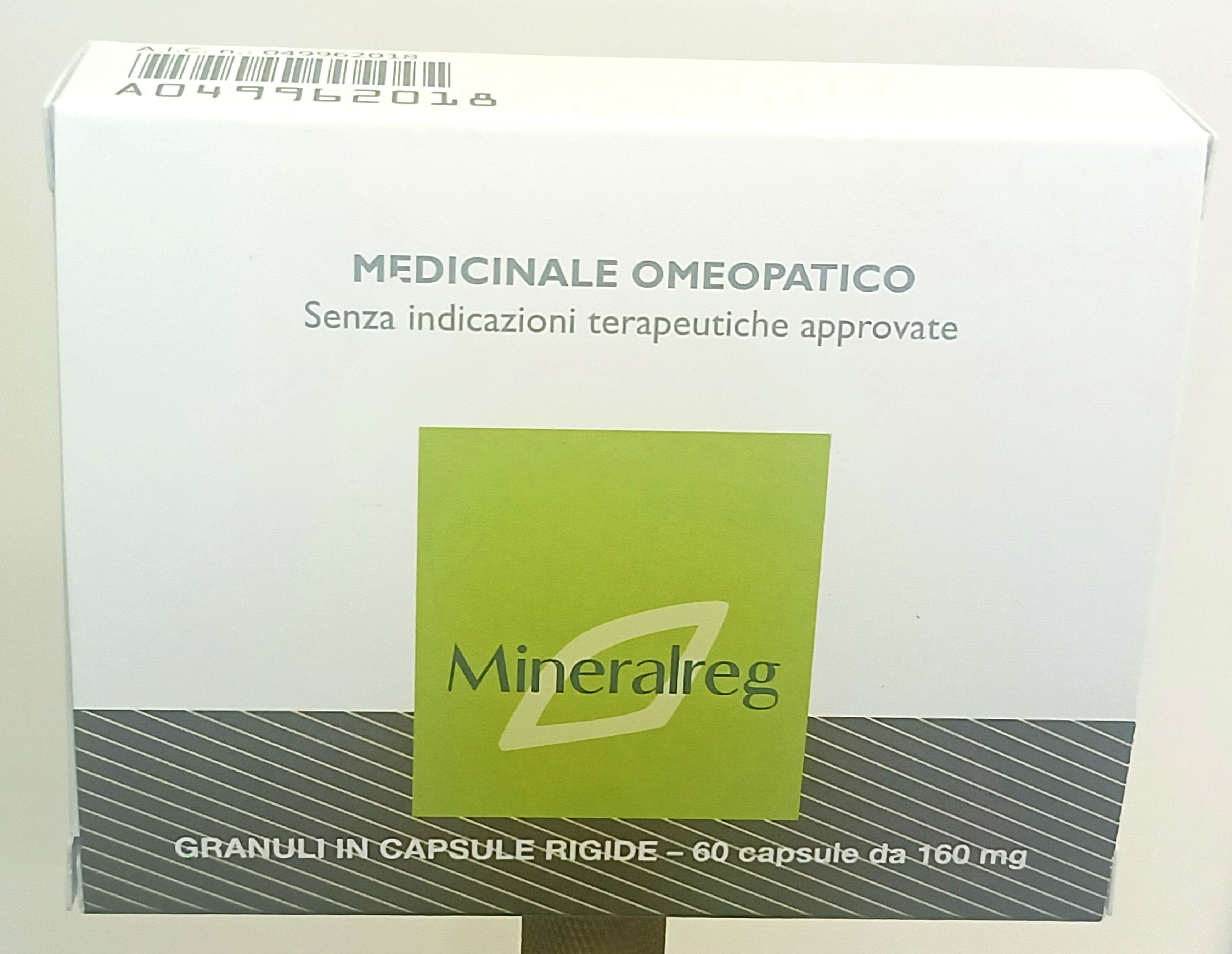 MINERALREG*60CPS 160MG - farmasconti.eu